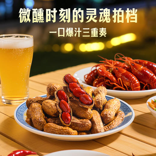 【百草味】爆汁卤花生（五香味）228g 商品图4