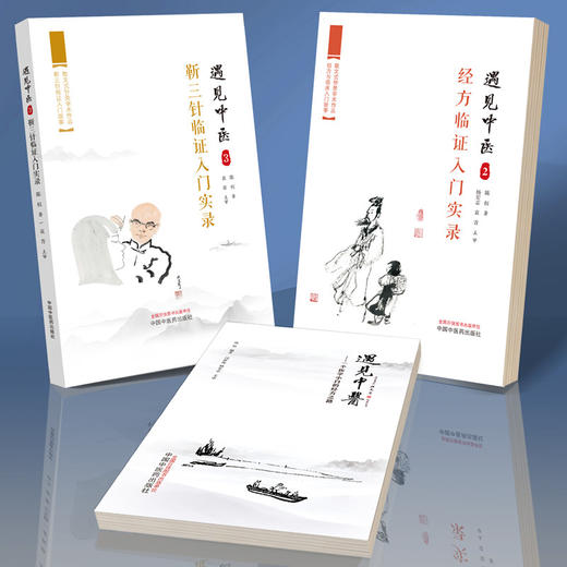 【全3册】遇见中医（1-3集） 陈权 著 （1）一个中医小白的三年经方路+（2）经方临证入门实录+（3）靳三针临证入门实录  书籍 商品图2
