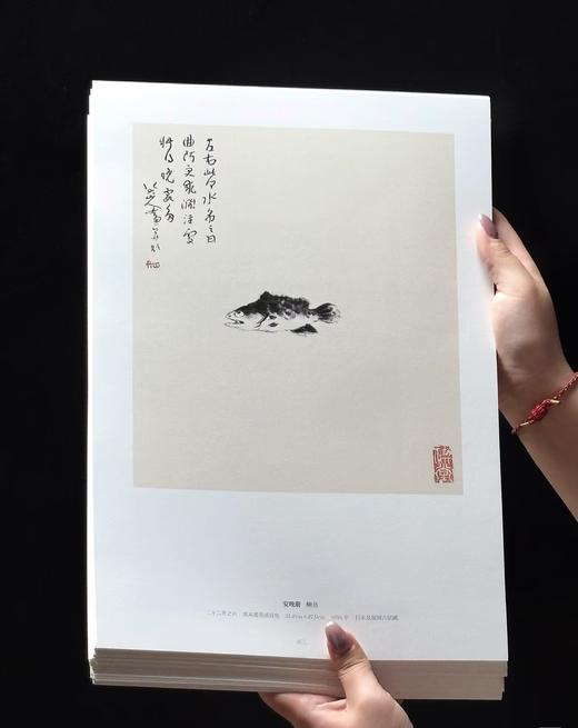 【重磅】《八大山人花鸟册页》+《八大山人山水册页》，8开，散叶装，江西美术出版社编，江西美术出版社2026年8月一版一印，分别定价288、268元，分别售价：178、166。 商品图12