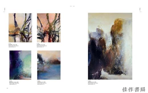 【法文原版】Zao Wou-Ki: Catalogue Raisonne Des Peintures  1935-2008 (3 Volumes) / 赵无极：绘画作品全集目录，1935-2008（3 商品图4