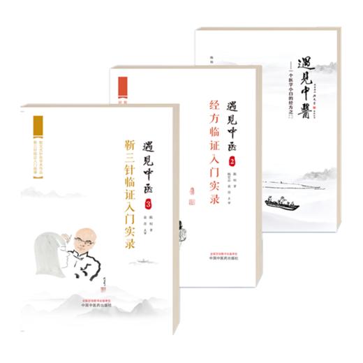 【全3册】遇见中医（1-3集） 陈权 著 （1）一个中医小白的三年经方路+（2）经方临证入门实录+（3）靳三针临证入门实录  书籍 商品图4