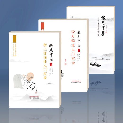 【全3册】遇见中医（1-3集） 陈权 著 （1）一个中医小白的三年经方路+（2）经方临证入门实录+（3）靳三针临证入门实录  书籍 商品图3