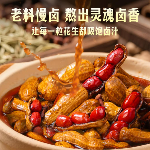【百草味】爆汁卤花生（五香味）228g 商品图3