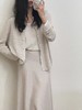 初秋原麻色亚麻天丝针织罩衫/外套 | 小禾Z柜同款，提花镂空工艺，把慵懒高级感狠狠拿捏！【3-5天发货】 商品缩略图3