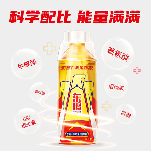 【领券下单立减10元】东鹏特饮500ML*24瓶/整箱维生素抗疲劳功能饮料瓶盖扫码赢红包 商品图6