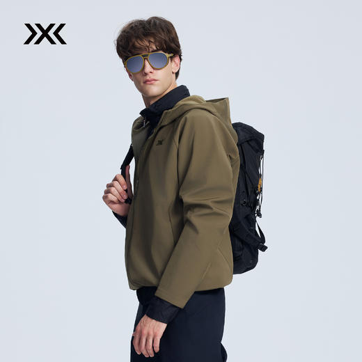 X-BIONIC  风盾荷鲁斯连帽软壳夹克男士秋冬保暖防风耐磨防泼水 商品图10