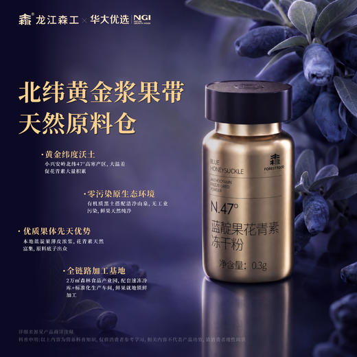 华大优选 蓝靛果花青素冻干粉 商品图1