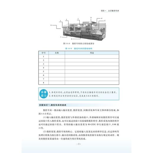 数控车削工艺编程与加工/主编 卢金平 胡焰林 卢启/副主编 揭小林 吴胜龙 章亮 王茂学 吴德文/浙江大学出版社 商品图3