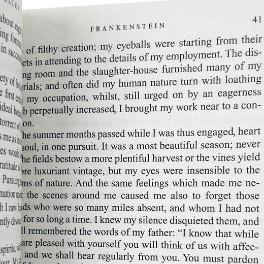 科学怪人 弗兰肯斯坦 英文原版小说 Frankenstein 经典世界名著 玛丽雪莱 Mary Shelley 英文版进口原版英语书籍 商品图4