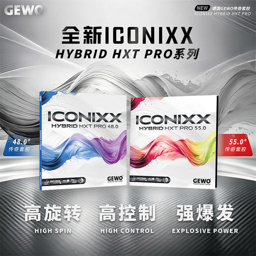 GEWO杰沃传奇55传奇48乒乓球胶皮捷沃德系微粘高弹内能正手用反胶套胶 商品图1