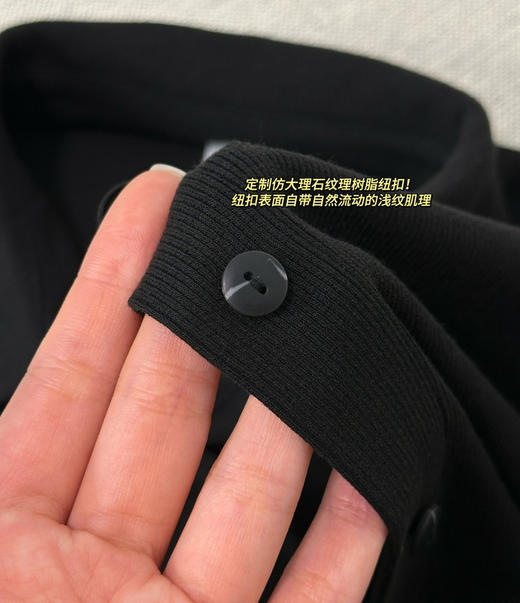 lu露*经典爆款亨利翻领长袖T恤90401 商品图4