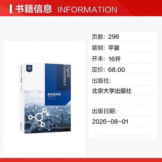 数字经济学 商品图1