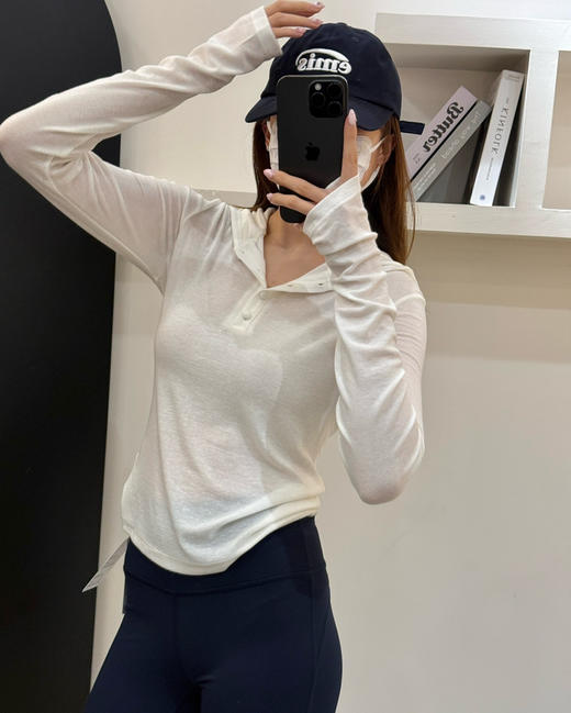 高端天丝绵羊毛混纺长袖帽衫090310 商品图9