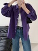 100%棉「蓝花楹」紫衬衫 | 显白、时髦又百搭【3-5天发货】 商品缩略图4