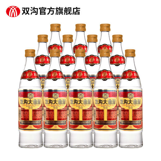 双沟大曲53度优异500mL 整箱12瓶装 商品图0