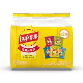 乐事23g*5(原+黄+番+青+红)组合包