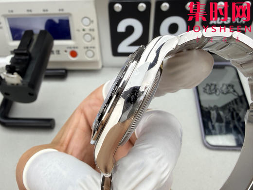 无卡度版本 VS劳力士宇宙计型m126500 VS迪通拿 VS新款包边迪通拿熊猫迪 丹东4131一体机 隐藏无卡度 包边陶瓷圈 男士腕表 商品图6