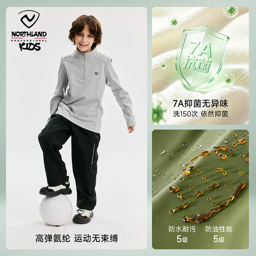儿童小立领长袖T恤(120-175码)(48小时发货)—诺诗兰 商品图2