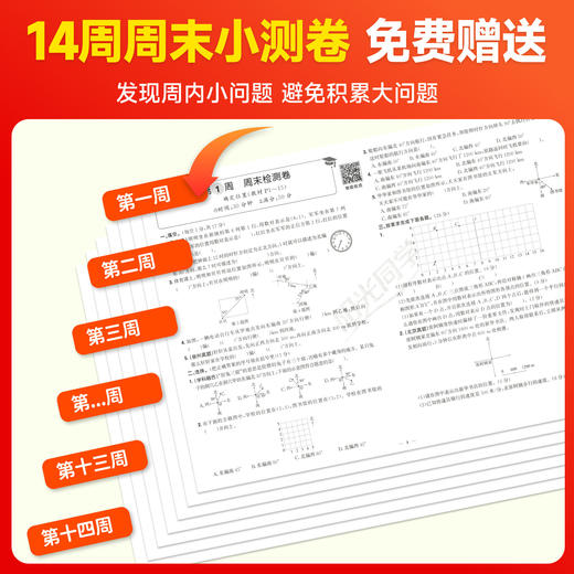 2026秋阳光同学提优新卷小学一二三四五六年级上册语文数学英语人教版单元期中期末卷教材同步单元检测卷 商品图4