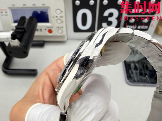 无卡度版本 劳力士宇宙计型m126500 VS迪通拿 VS新款包边迪通拿黑陶迪 丹东4131一体机 隐藏无卡度 包边陶瓷圈 男士腕表 商品图6