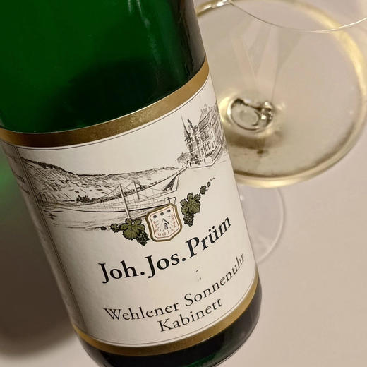 殿堂级传奇JJP！璞琅慕日晷园雷司令珍藏半甜白 Joh.Jos. Prum Wehlener Sonnenuhr Riesling Kabinett 2024 商品图3