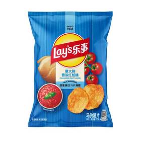 乐事70g意大利香浓红烩味薯片