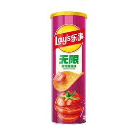 乐事104g无限鲜浓番茄味薯片