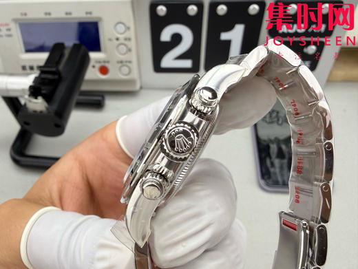无卡度版本 VS劳力士宇宙计型m126502 珐琅熊猫迪  VS迪通拿 VS新款熊猫迪 丹东4131一体机 隐藏无卡度 包边陶瓷圈 男士腕表 商品图5