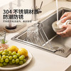 摩登主妇304不锈钢水槽三角沥水架厨房海绵抹布水池收纳置物架子 商品缩略图1