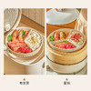 摩登主妇MONAZONE釉下彩分格餐盘大人减肥专用陶瓷三分格蒸菜盘子 商品缩略图3