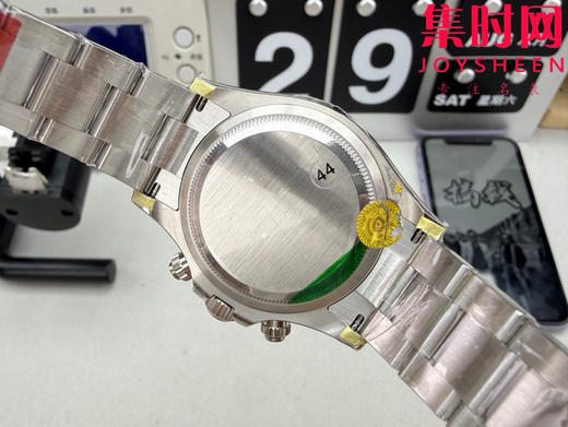 无卡度版本 VS劳力士宇宙计型m126500 VS迪通拿 VS新款包边迪通拿熊猫迪 丹东4131一体机 隐藏无卡度 包边陶瓷圈 男士腕表 商品图8