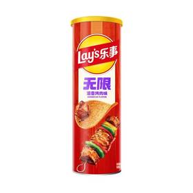 乐事104g无限红烧肉味薯片