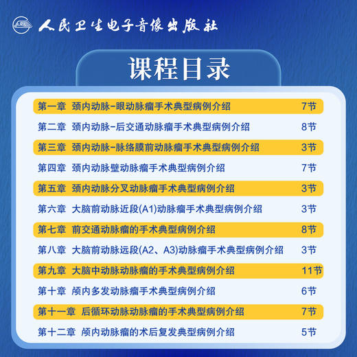 颅内动脉瘤显微夹闭手术典型病例荟萃【U盘】 商品图4