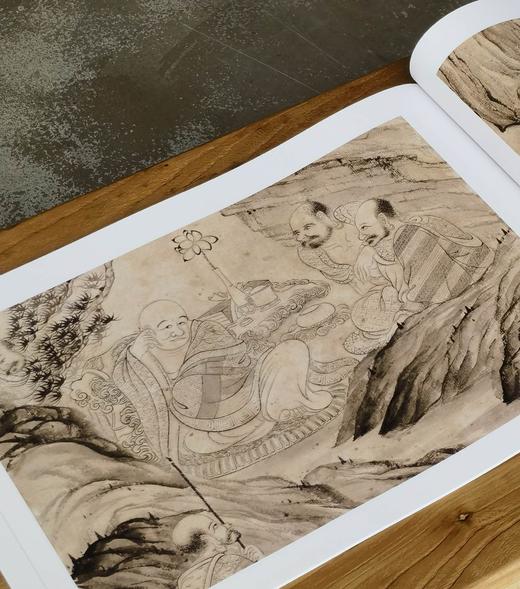 【特惠】《荣宝斋画谱：石涛 罗汉图册》，8开，平装，石涛绘，荣宝斋出版社2023年8月一版四印，定价96，售价38元。 商品图8