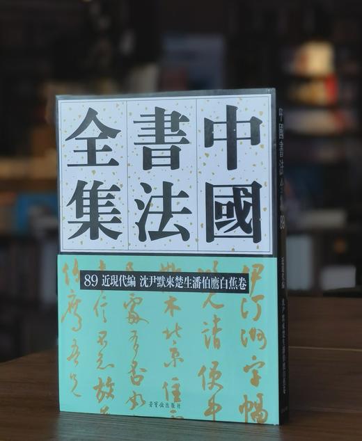 【特惠】《中国书法全集：近现代编 沈尹默来楚生潘伯鹰白蕉卷》，16开，精装，白蕉等著，荣宝斋出版社2023年一版一印，380多页，定价318元，售价110元。 商品图0