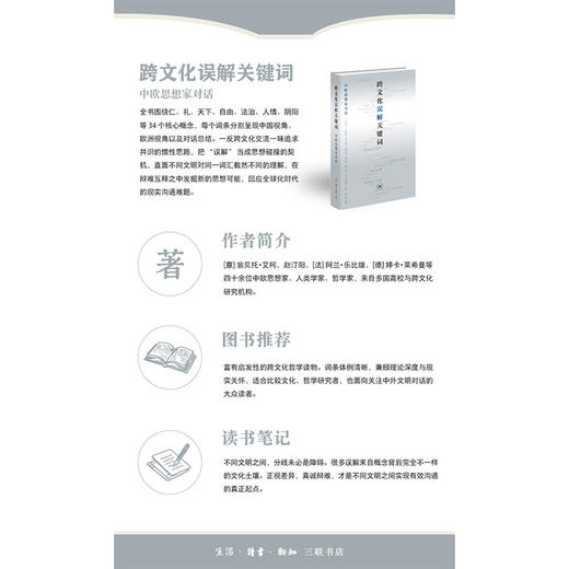 跨文化误解关键词 中欧思想家对话 商品图3