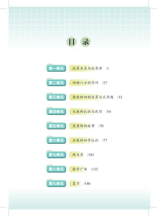 小学数学同步课堂笔记（上海版）四年级上册【上海新教材配套教辅】 商品图1