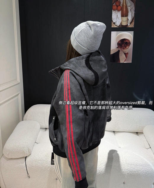 𝐀𝐝&𝐓𝐡𝐮𝐠 𝐜𝐥𝐮𝐛星月外套090909 商品图3