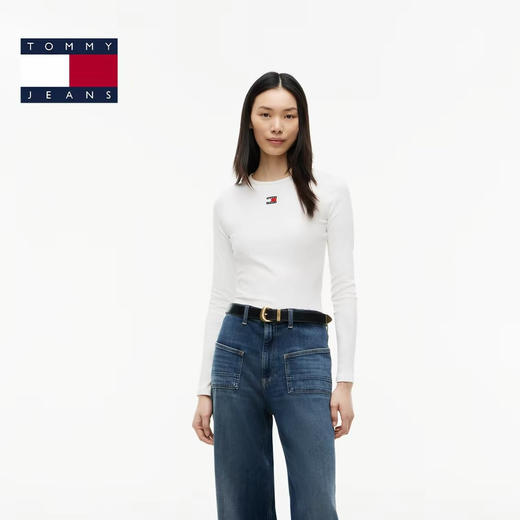 原单Tommy女士刺绣小标针织衫T恤090801 商品图1