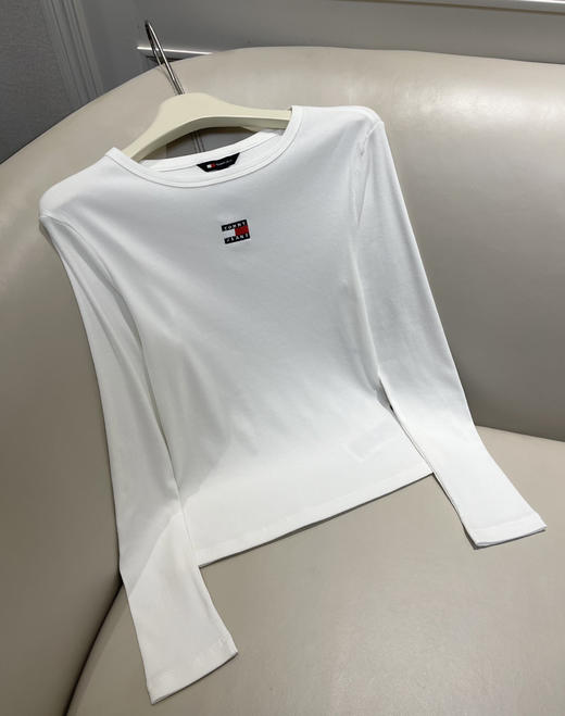 原单Tommy女士刺绣小标针织衫T恤090801 商品图3