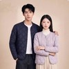 【羊毛夹层 轻暖锁温 叠穿百变】轻梵菱格双针绗缝工艺羊毛外套 商品缩略图1