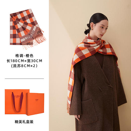 【温暖中秋】真丝围巾-格调 商品图3