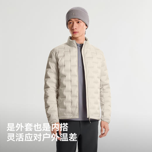 伯希和户外轻薄羽绒服男款2026冬季新款排骨鹅绒防风保暖外套 商品图4