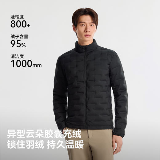 伯希和户外轻薄羽绒服男款2026冬季新款排骨鹅绒防风保暖外套 商品图1