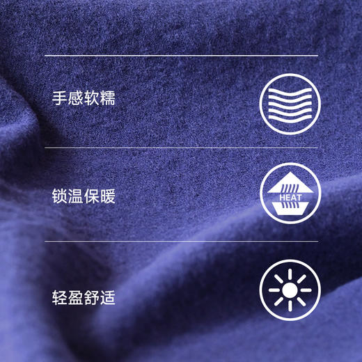 【吸湿排汗 轻盈透气】素湃云绒呼吸格圆领长袖T恤B3626  内里轻柔绒面 柔软贴肤 商品图5