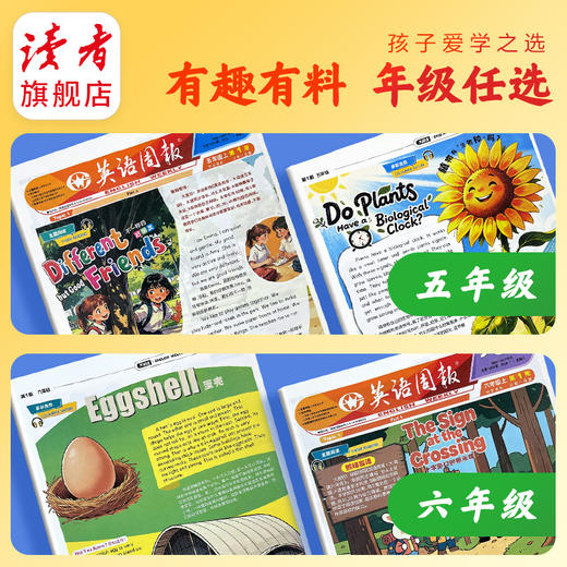 【新2026秋】英语周报·大阅读（小学版）20期订阅 三年级四年级五年级六年级任选 （注:非学校地方专版！） 商品图3