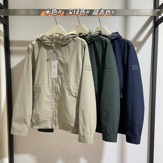 正品Ha*zys哈*斯男士休闲外套连帽夹克090901 商品图3