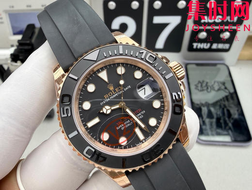 劳力士游艇名仕型116655 VS玫金游艇配重版 VS金游艇配重版3235 VS配重游艇40mm v3版 重量120克+ 男士腕表 丹东3235一体机 商品图8
