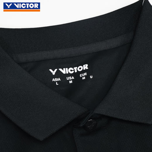 【双11活动进行中】VICTOR威克多羽毛球服男女款S-65017/S-66017吸湿排汗弹力速干舒适短袖 商品图1