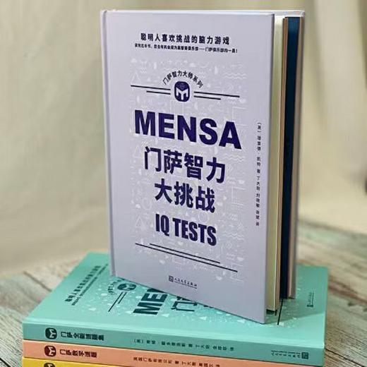 门萨智力大师系列精装11册 门萨数学谜题素质测试超级脑力体操等 商品图1